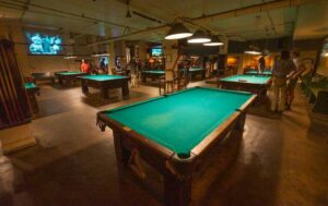 Visit the revamped Metropolitan Billiard Parlor